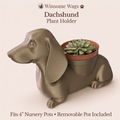 Dachshund Planter - Winsome Wags