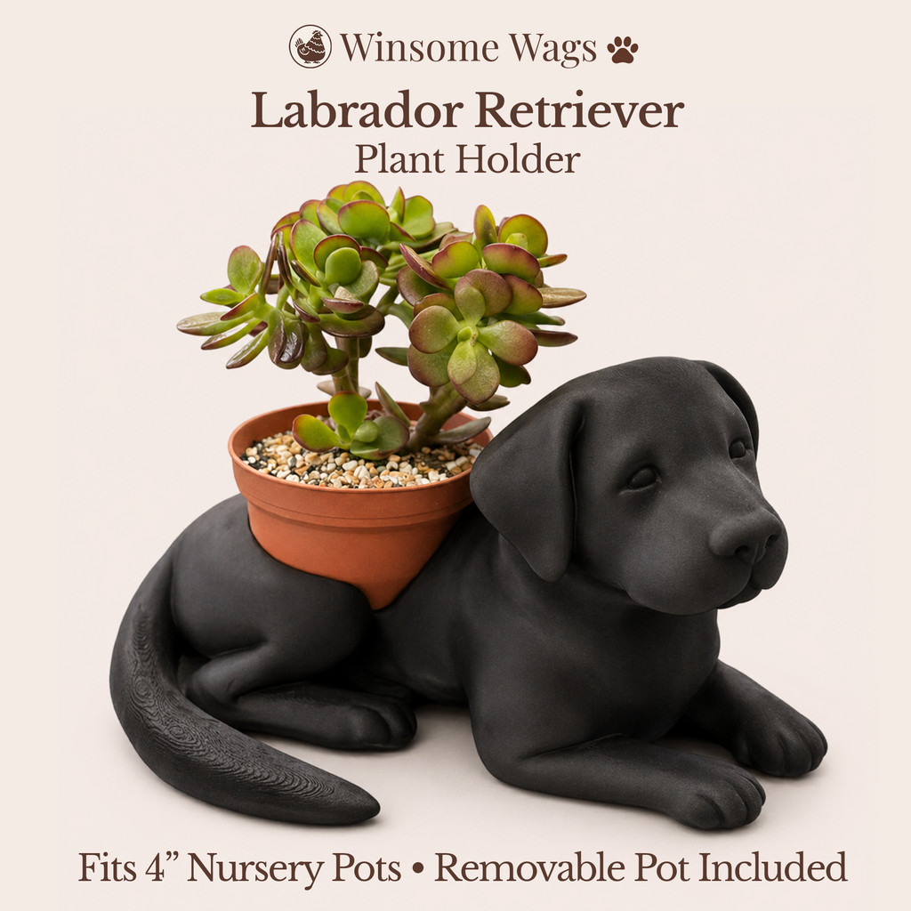 Labrador Retriever Planter - Winsome Wags