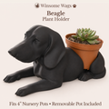 Beagle Planter - Winsome Wags