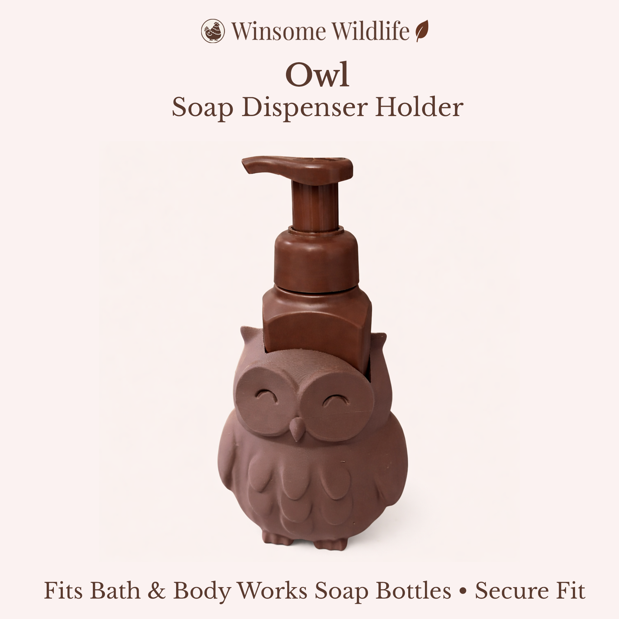 Owl Soap Holder - Bath & Body Works Holder - Winsome Wildlife