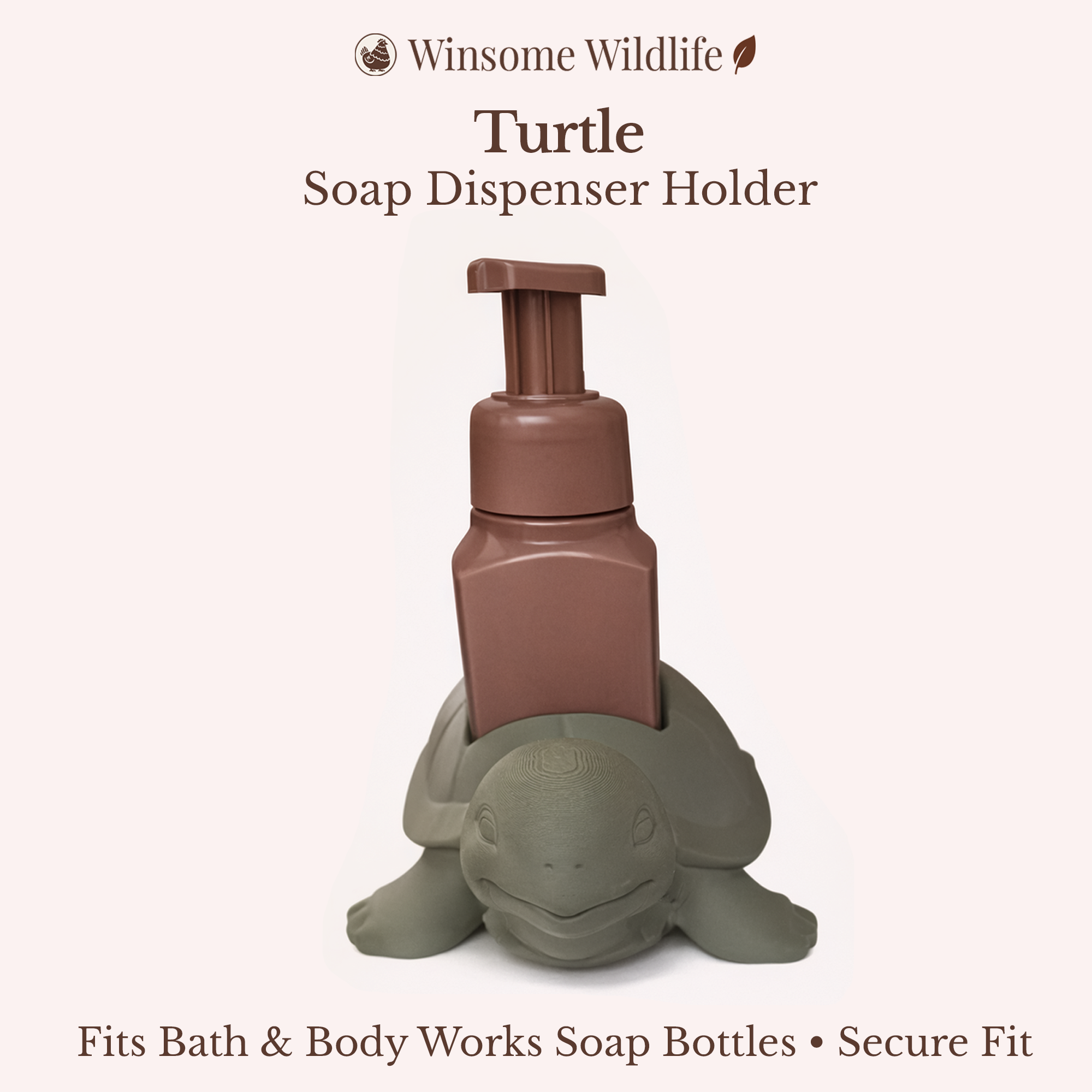 Turtle Soap Holder - Bath & Body Works Holder - Winsome Wildlife