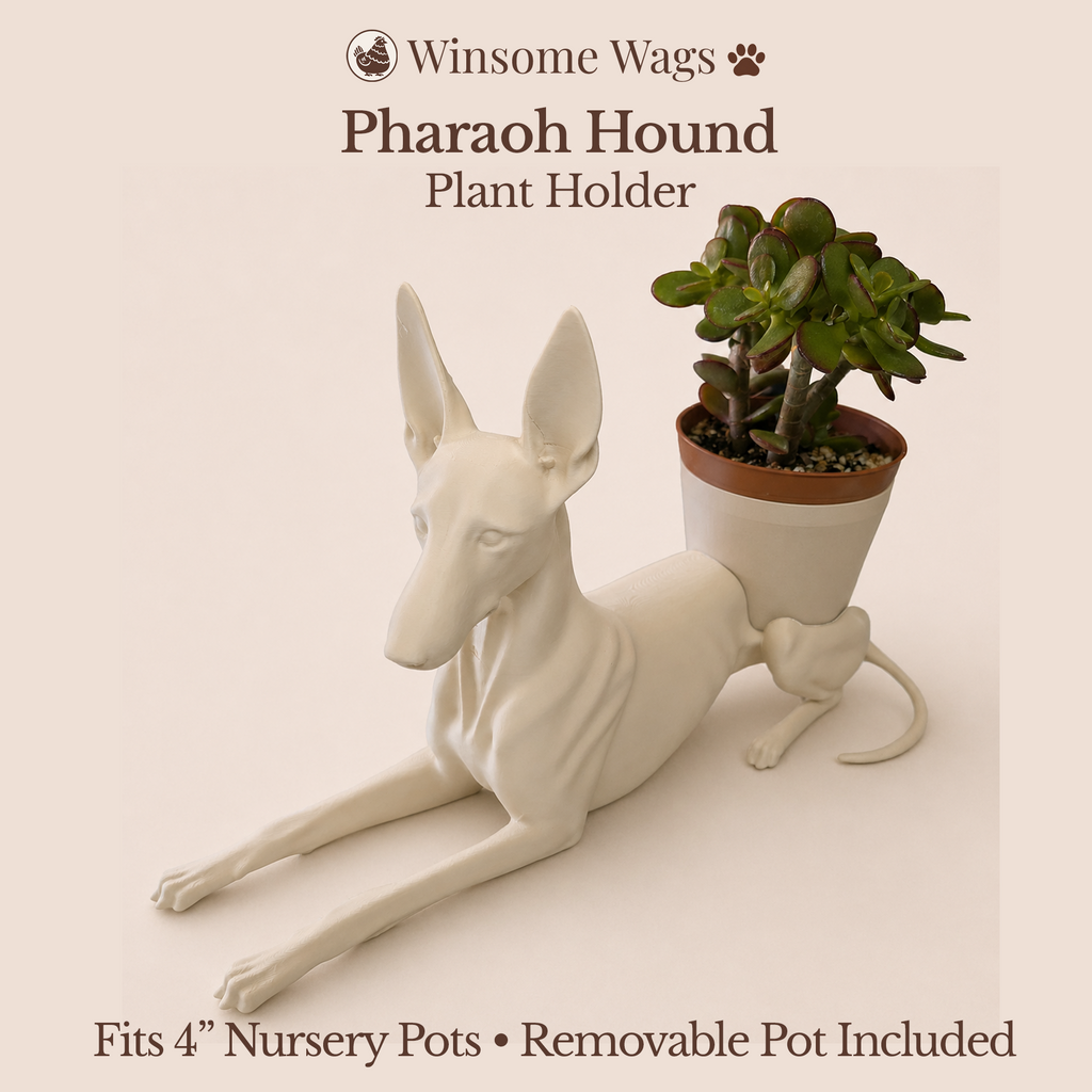 Pharaoh Hound Planter - Winsome Wags