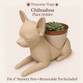 Chihuahua Planter - Winsome Wags