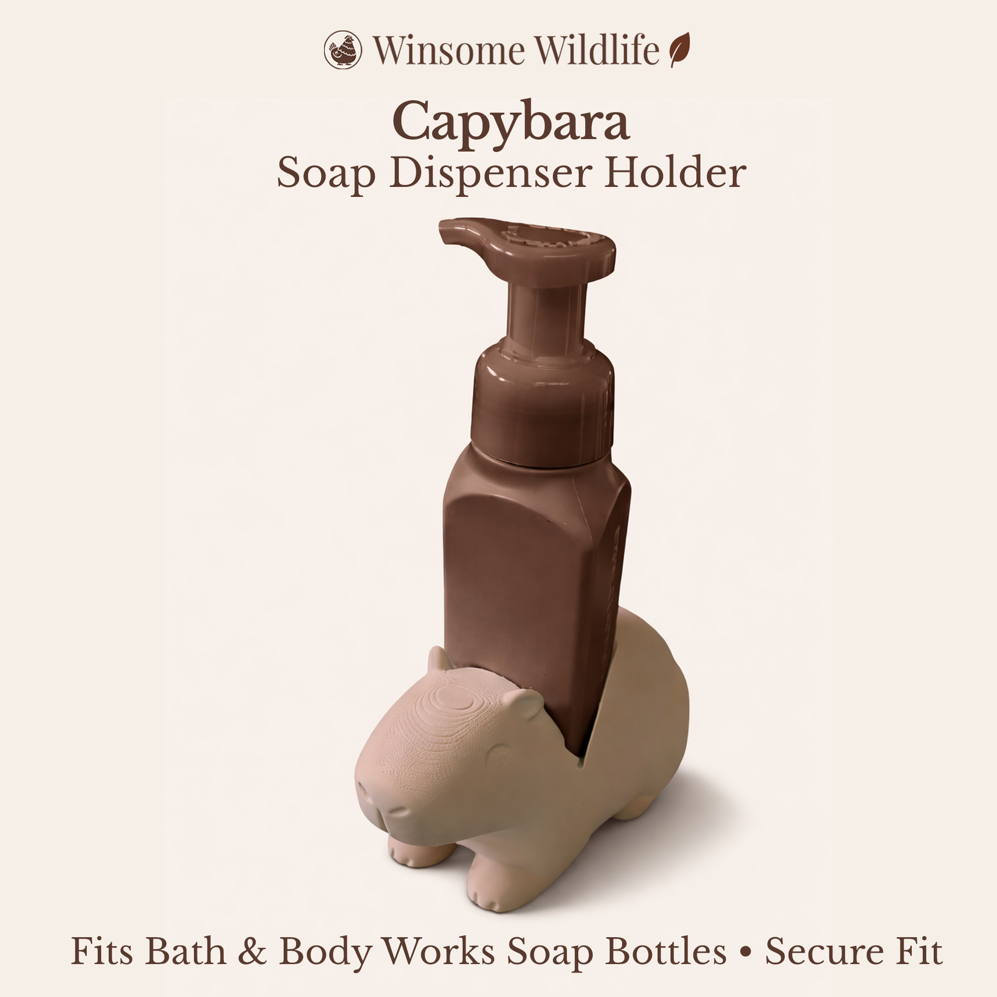 Capybara Soap Holder - Bath & Body Works Holder - Winsome Wildlife