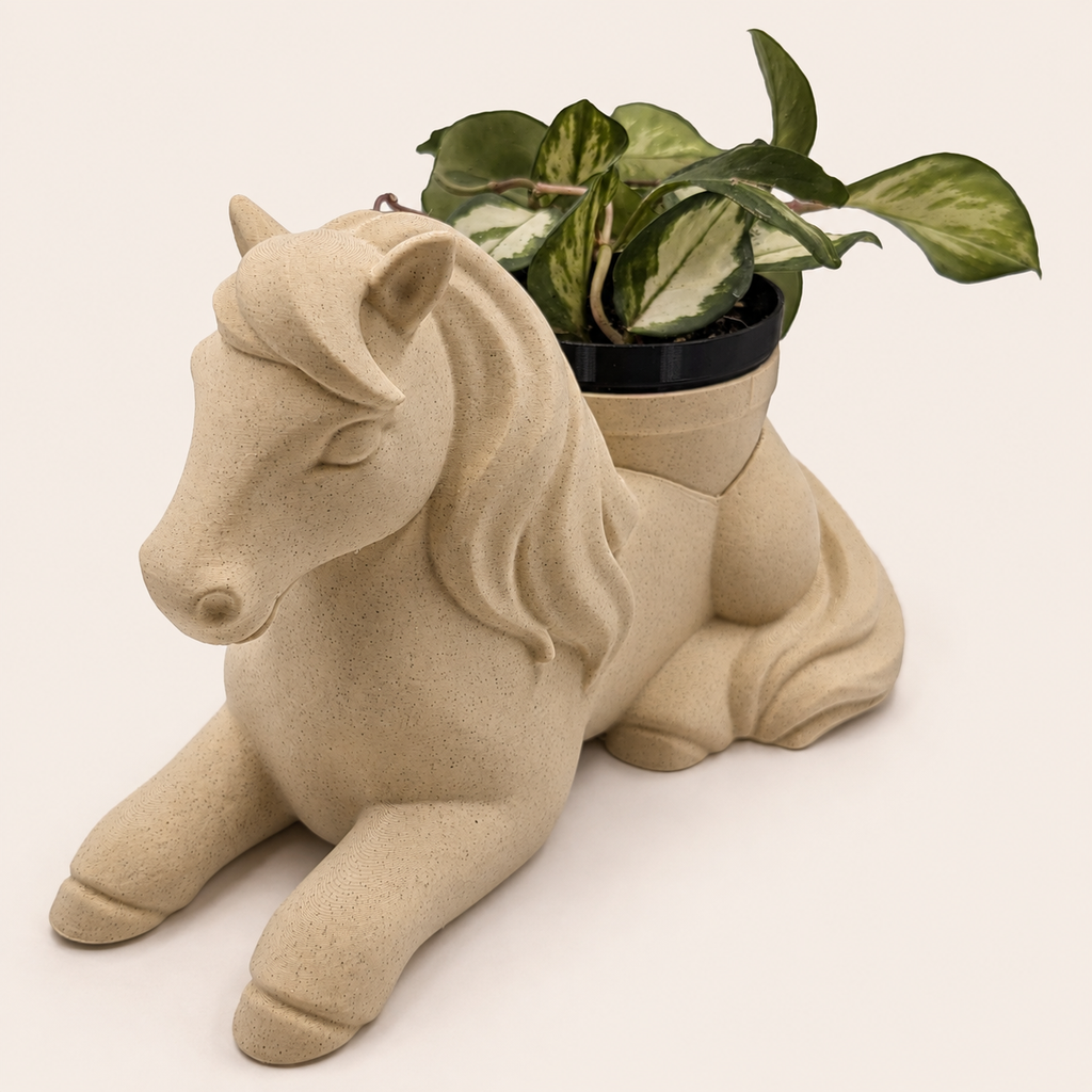 Windswept Horse Planter - Winsome Farm