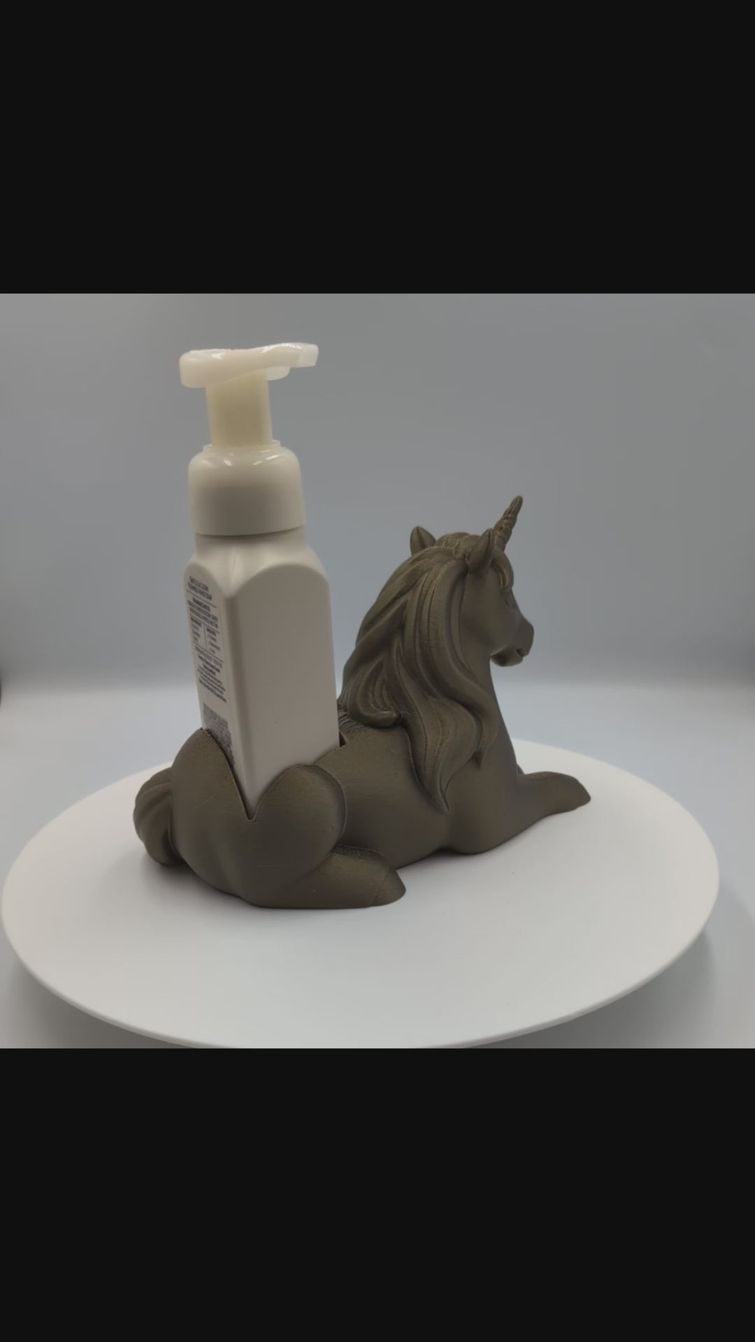 Unicorn - Winsome Whimsy Fantasy Soap Dispenser Holder