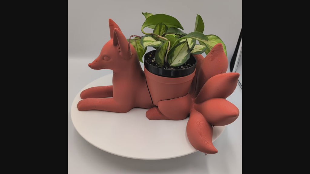 Kitsune Planter and Soap Holder Bundle - Winsome Whimsy